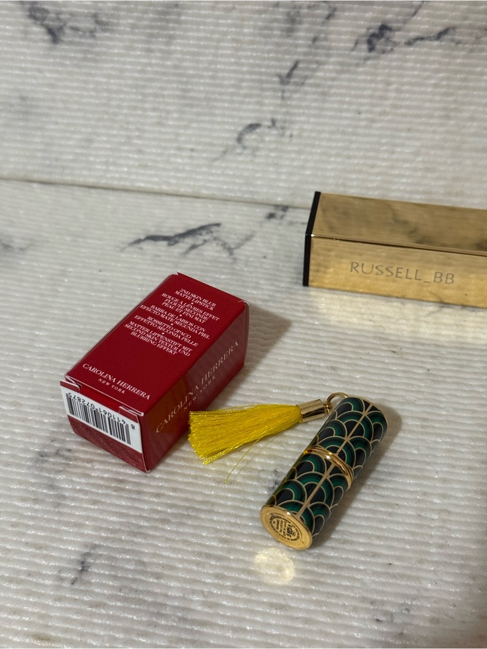 Carolina Herrera Mini Blur Matte Nude Lipstick - Picture 7 of 10